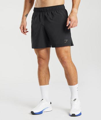 Pánské Šortky Gymshark Sportovní Černé | CZ 2849BEX